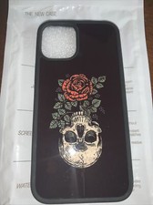 Rose skull Phone Case