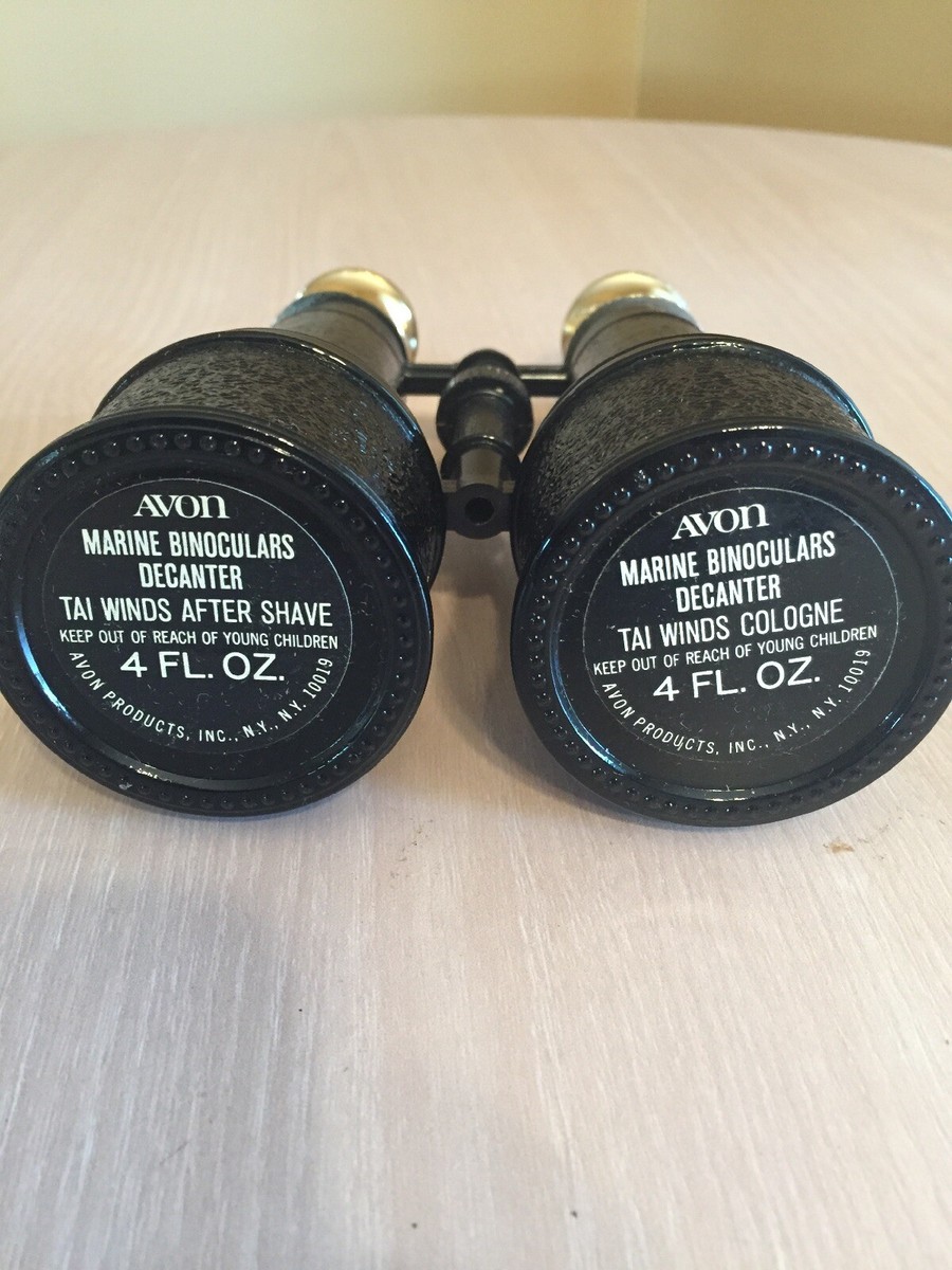 2 - Vintage AVON Marine Binoculars Decanters - Tai Winds After