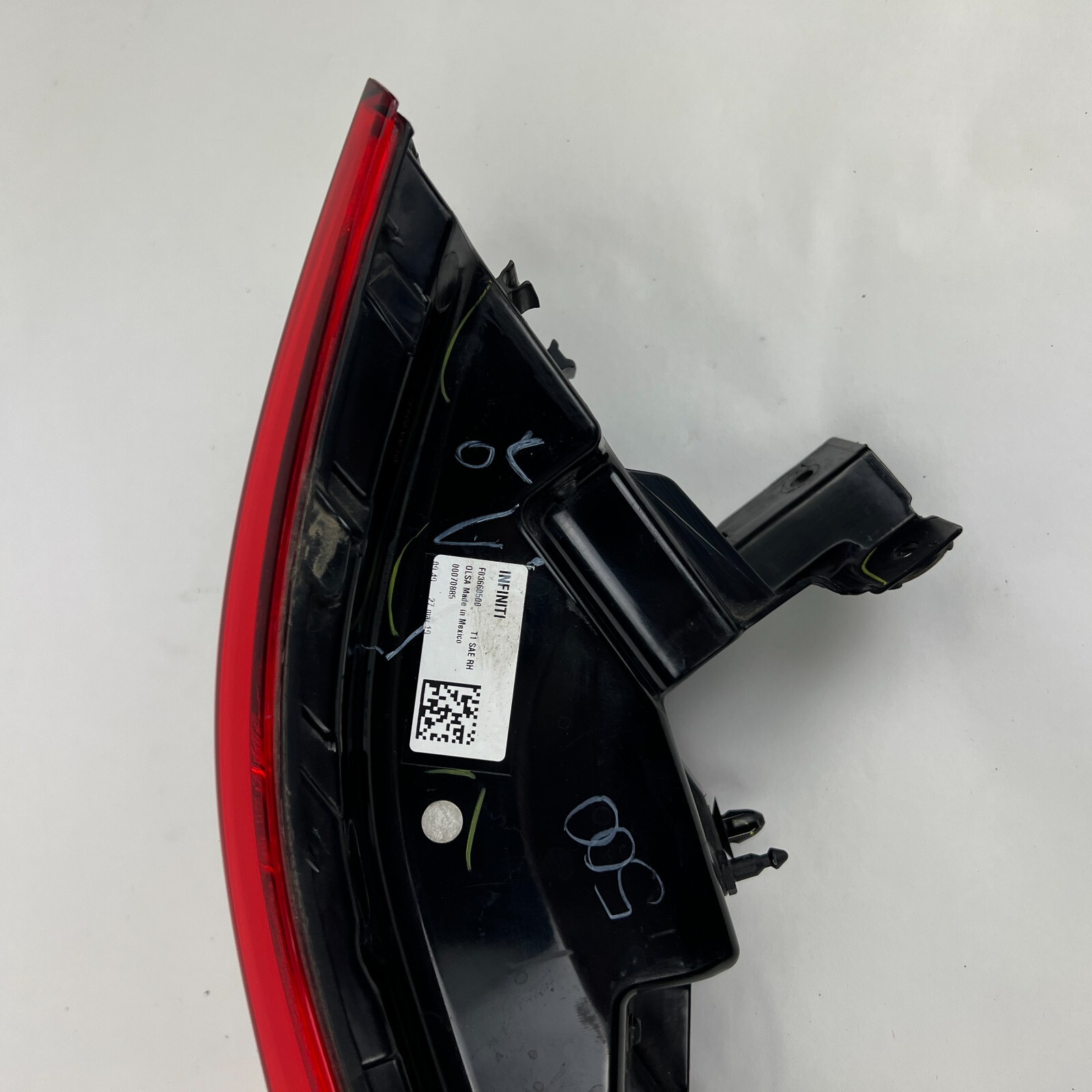 OEM 2019 2020 Infiniti QX50 Rear Right Passenger LED Tail Light Lamp