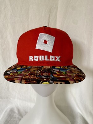 Roblox Hat Boys Character Snapback for Kids Red Clean, Youth, OSFM,  Adjustable