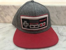 Nintendo Entertainment System Controller Print Video Game 2014 Snapback Hat Cap