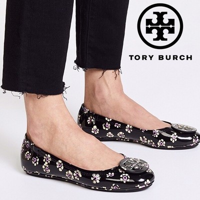 tory burch floral flats