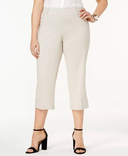 Capri Pants, Stonewall Beige, 3X | eBay