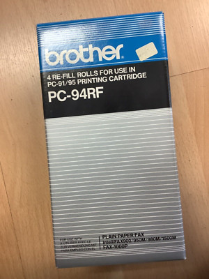 4x Brother original Thermotransferband PC-94RF - IntelliFax 1500M X900 950M 980M