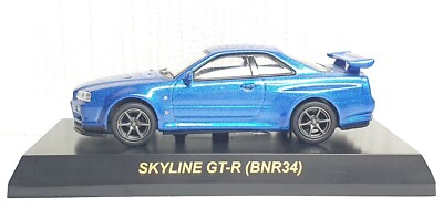 ミニカー Nissan Skyline GT-R (BNR34) 1999 1/24 Amazon.com: Diecast Model Car Compatible with Welly 1:24