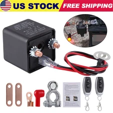 Car Battery Switch Disconnect Power Kill Master Isolator Cut Off Remote Control