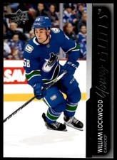2021-22 Upper Deck Young Guns William Lockwood Rookie Vancouver Canucks #490 R15