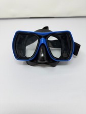 Blue/Black Monterrey Mask  Fabric Strap