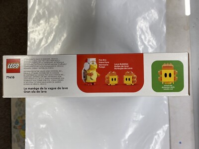 LEGO SUPER MARIO: Lava Wave Ride Expansion Set (71416) Sealed 218