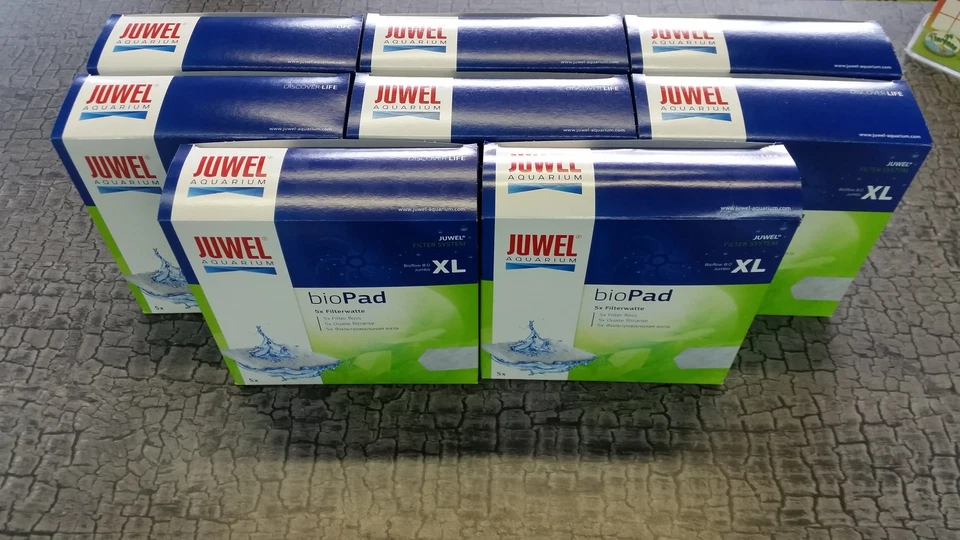 Juwel Filterwatte Bioflow 8.0 Jumbo / BioPad XL 8 x 5er Filtervlies (40 Stück)