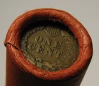 ROLL OF 55 INDIAN HEAD CENTS FROM PRIVATE COIN COLLECTION PENNY SET LOT 11