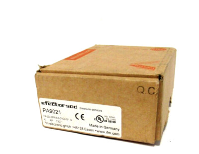 NEW IFM EFECTOR PA-250-SBR14-B-DVG/US/V PRESSURE TRANSMITTER PA9021