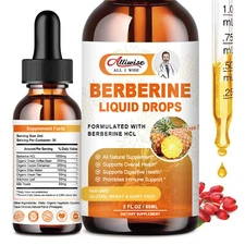 60ml Organic Ceylon Cinnamon Berberine Liquid Drops Supplement