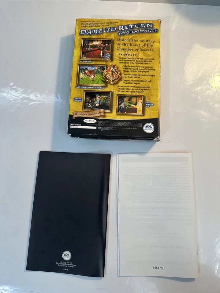 Harry Potter and the Chamber of Secrets 2002 Box Only PC ***NO GAME*** - Image 2 of 4
