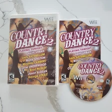 Nintendo Wii - Country Dance 2 - Complete w/ Manual Tested Working