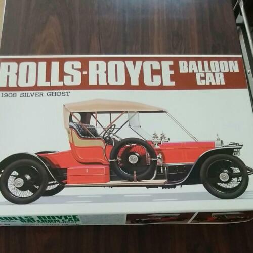 Bandai ROLLS-ROYCE BALLOON CAR 1908 SILVER GHOST 1/16 Model Kit #19210 - Afbeelding 1 van 7