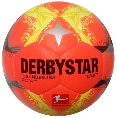 Original DERBYSTAR Bundesliga 2022-2023 V22 Winter Matchball Game Ball Brilliant
