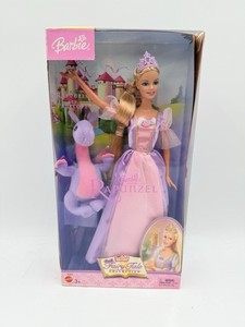 NEW Barbie As Rapunzel Penelope Dragon Plush