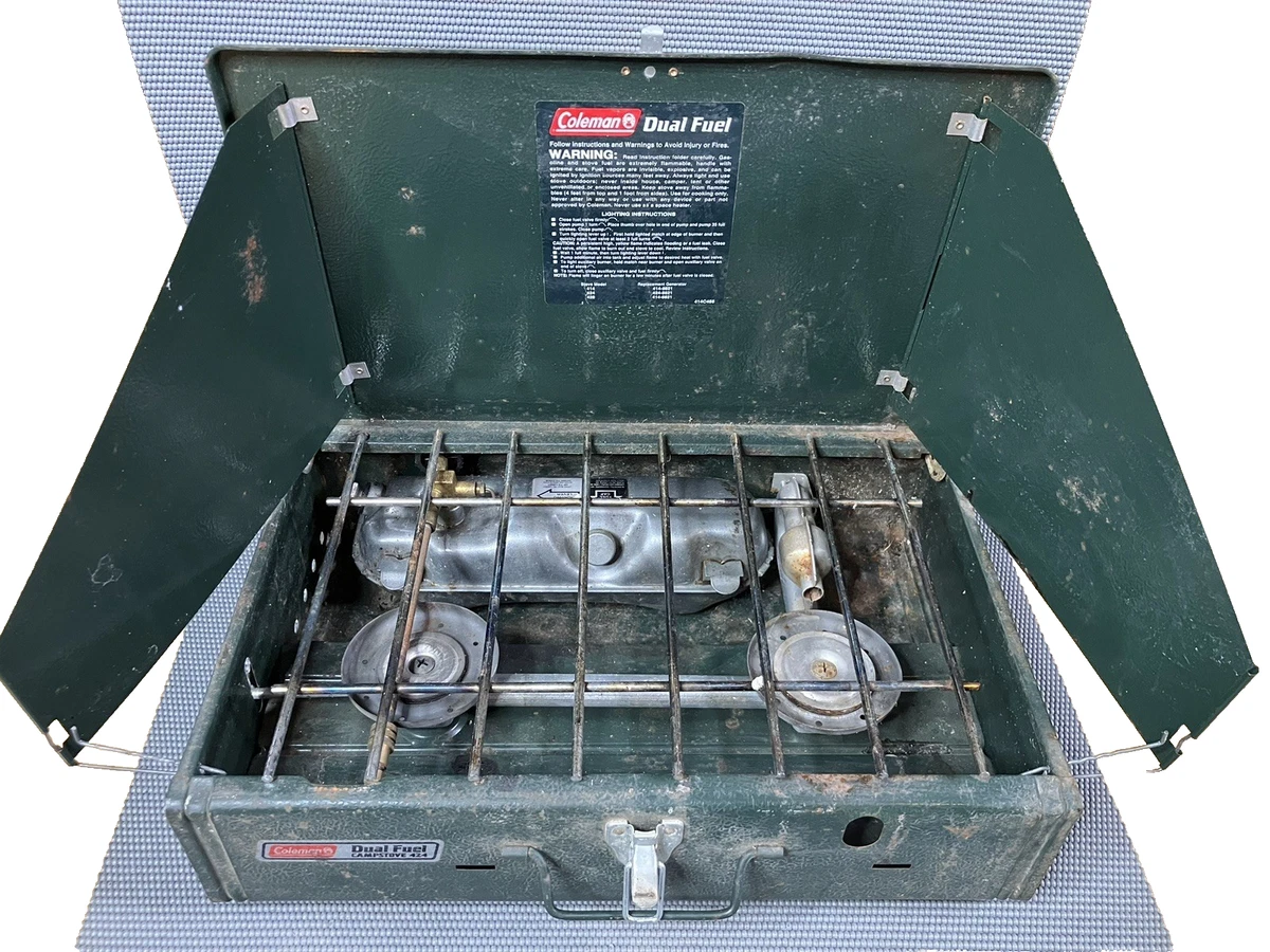 Coleman Dual Fuel Stove 424 for sale | eBay