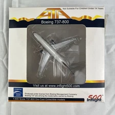 Inflight 500 - ATA Boeing 737-800 N319TZ Diecast Model 1:500
