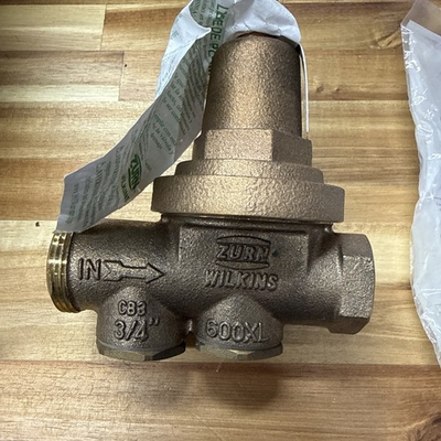 #ad #ad Zurn Wilkins 600XL Water Pressure Reducing Valve 3 4 in Bronze $145.00