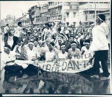 1970 Photo Vietnam War Children Cambodian Invasion Students Saigon University
