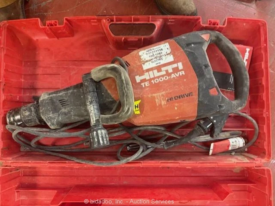 Hilti TE 1000-AVR 2016 interruptor de demolición eléctrico martillo cincel herramienta bidadoo