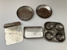 Vintage Aluminum Child's Baking - late 1950s - Set of 5