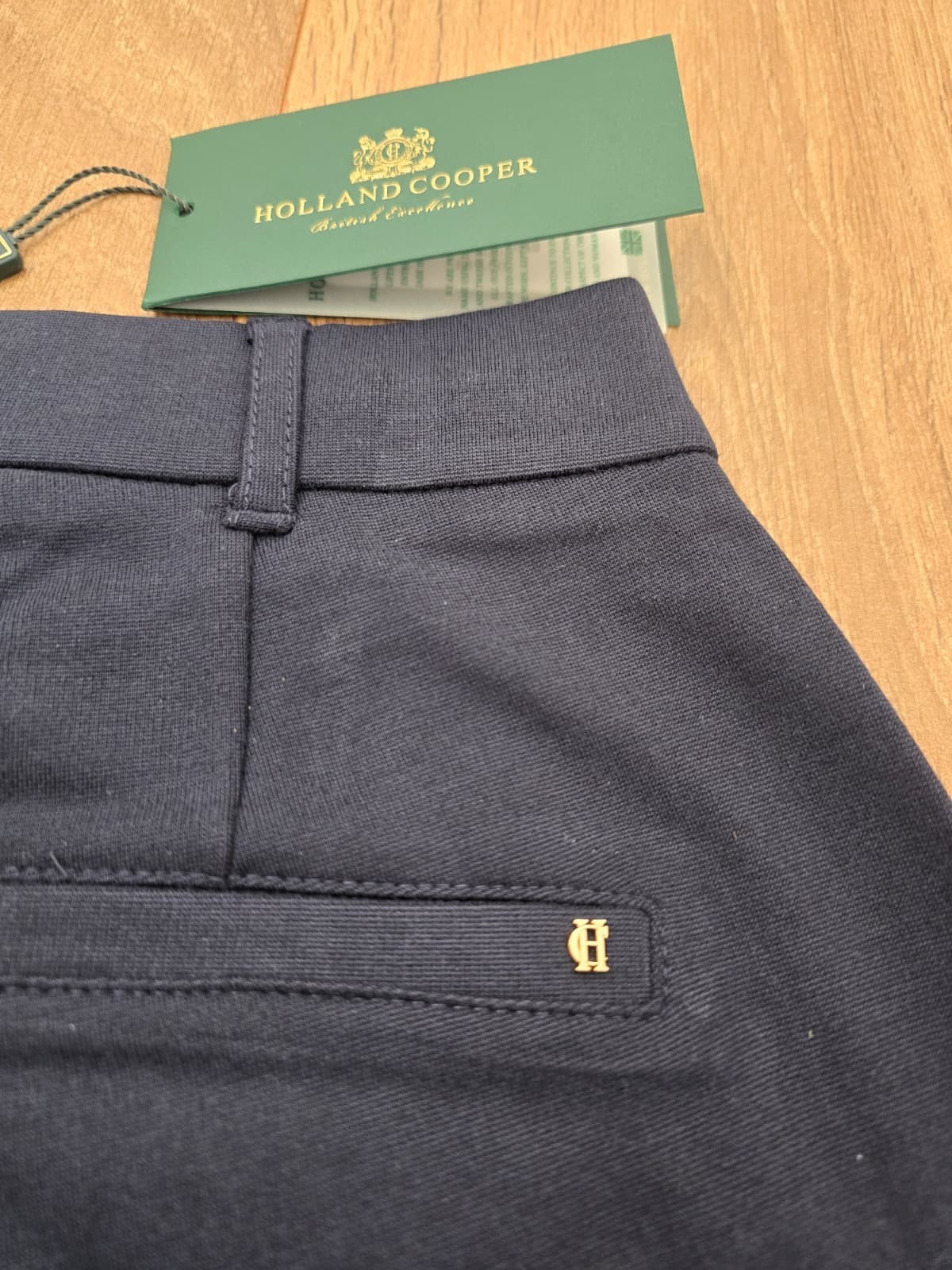 Holland Cooper Jersey Slim Trouser Navy Size 6 / 8 / 10 / 12 / 14 / 16  RRP £89