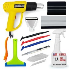 Vehicle Wrap Kit Heat Gun For Vinyl Wrap Window Film Decal Car With Heat Gun