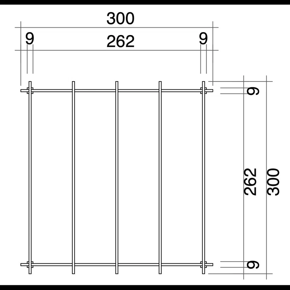 Ligna - Pergola da Giardino 3x3 in Legno - Immagine 3 di 4