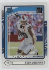 2024 Panini Clearly Donruss Rated Rookie Keon Coleman #67 04qn