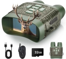 Nachtsichtgerät Militär 4K 48MP Digital Infrarot Fernglas Jagd 10X Digitalzoom