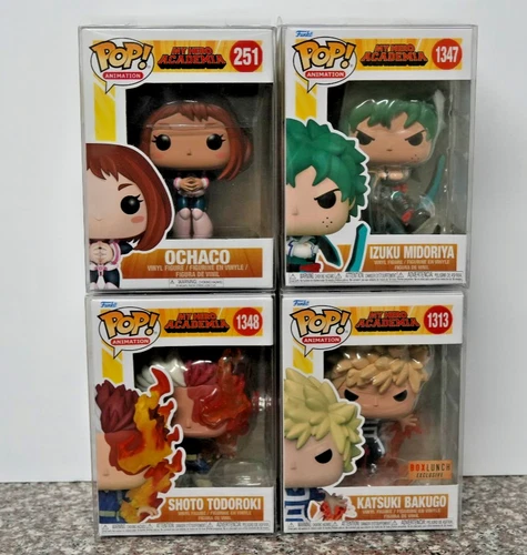 Funko Pop! My Hero Academia Lot Of 4 *Class 1A*
