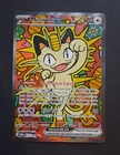 Meowth EX 121/088 Secret Illustration Rare Perfect Order MINT+!