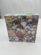 Seashore Seashells 1000 Piece Jigsaw Puzzle 19.25x26.6 Inch New Sealed