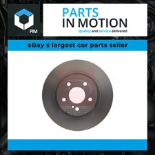 2x Brake Discs Pair Solid fits MERCEDES C220 S204, W204 2.1D Rear 07 to 08 300mm