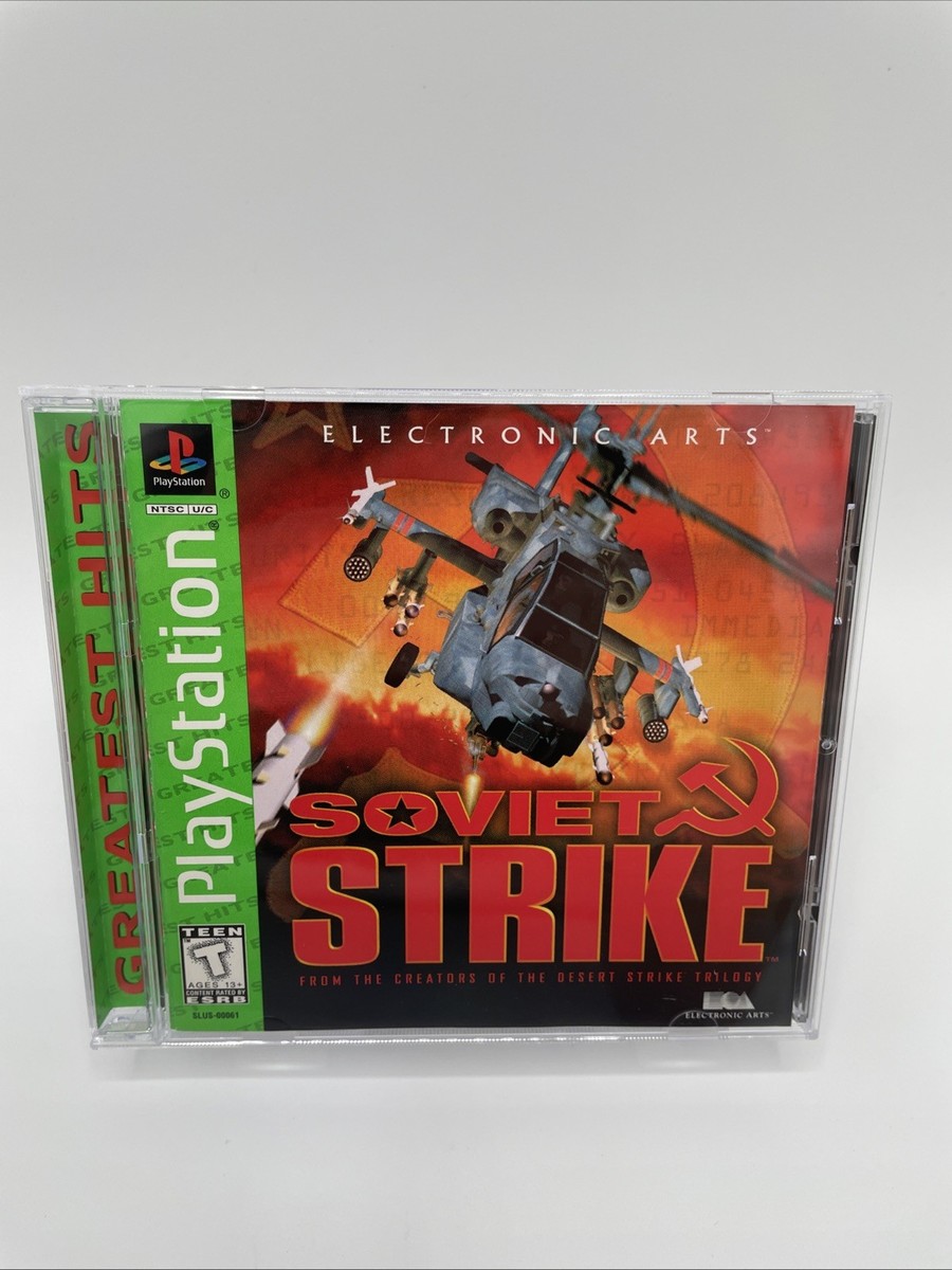 Soviet Strike Playstation 1 (PS1) (Borító nélkül