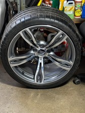 Bmw 20x10.5 M6 Charcoal Rear Wheel Oem Rim Factory Stock With Tire