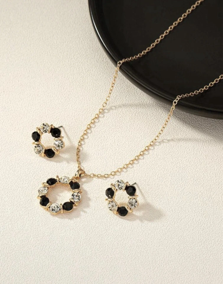 Edelstahl schmuck Set