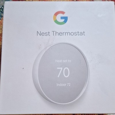 New-Google-Nest Thermostat-Snow-G4CVZ