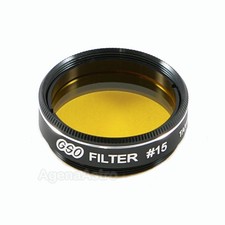 GSO 1.25" Color / Planetary Filter - 15 Dark Yellow