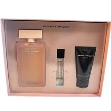 Narciso Rodriguez Musc Nude For Her 3 Piece Gift Set Eau de Parfum Women Perfume