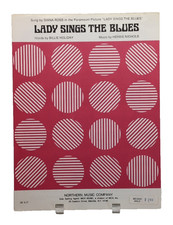 Lady Sings The Blues Sheet Music Diana Ross Piano Guitar Vocals Soundtrack F1J