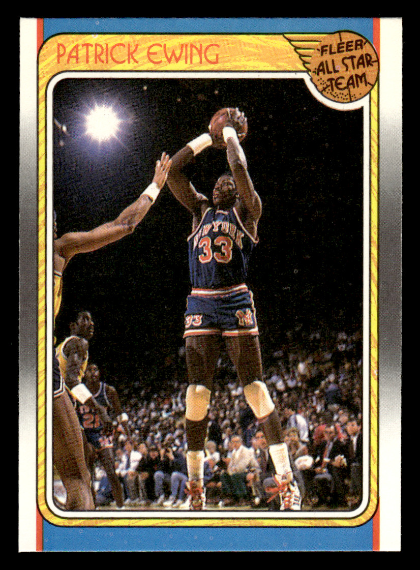 -CS- 1988-89 Fleer All-Star Team - #130 Patrick Ewing (A) *Free Shipping* 
