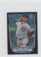 2014 Bowman Chrome Minis Black Shimmer Refractor Jake Stinnett #134 0a7