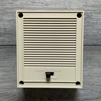 Rittenhouse Emerson Electric M6006 Push Talk Wall Intercom Entrance Station NOS