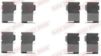 Quick Brake ZubehöRsatz, Scheibenbremsbelag Vorne FüR Ford Mazda