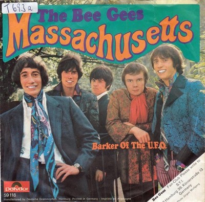 Vinyl Single : Bee Gees - Massachussetts / Barker of the U.F.O.