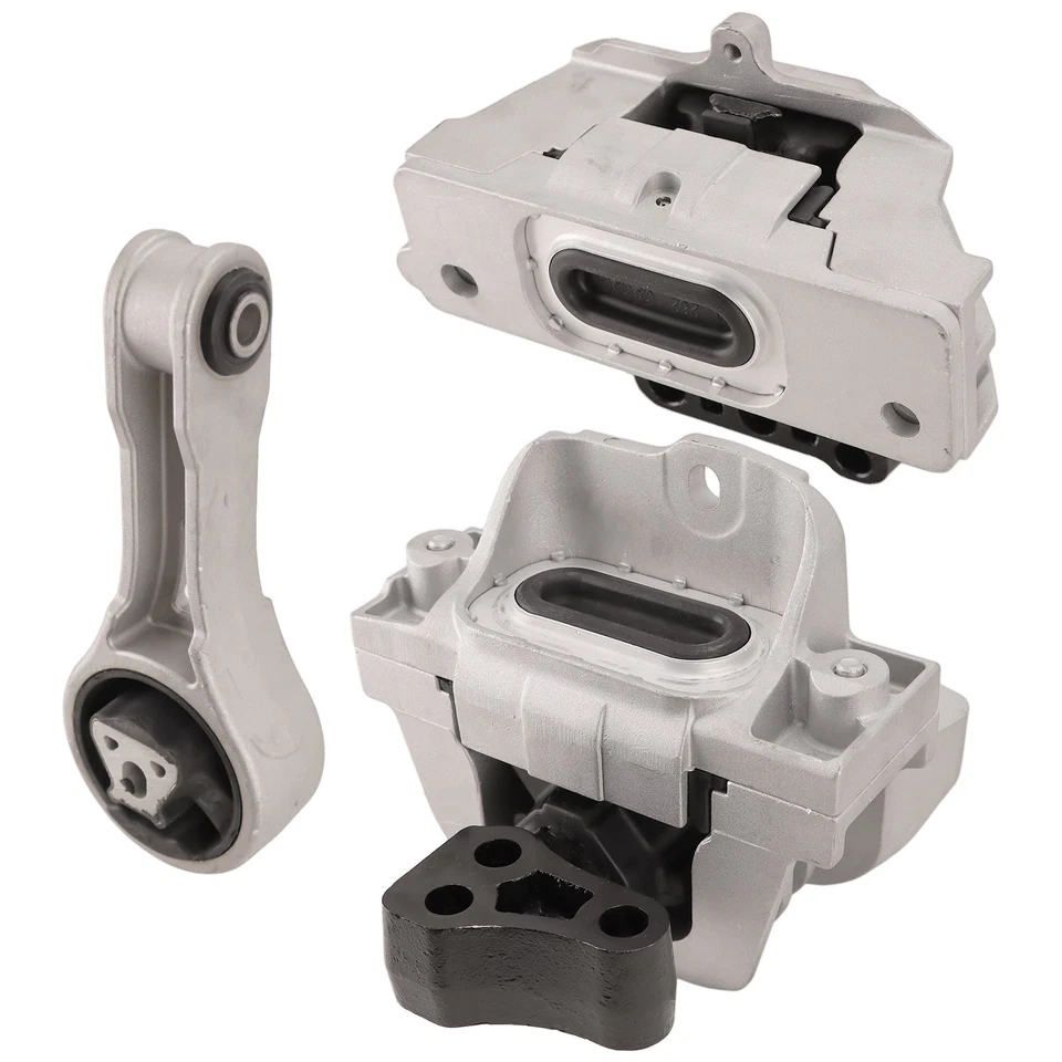 3PCS Front Right Motor & Trans Mount for 2011-2018 Dodge Journey 2.4L Hydraulic - Image 2 of 4